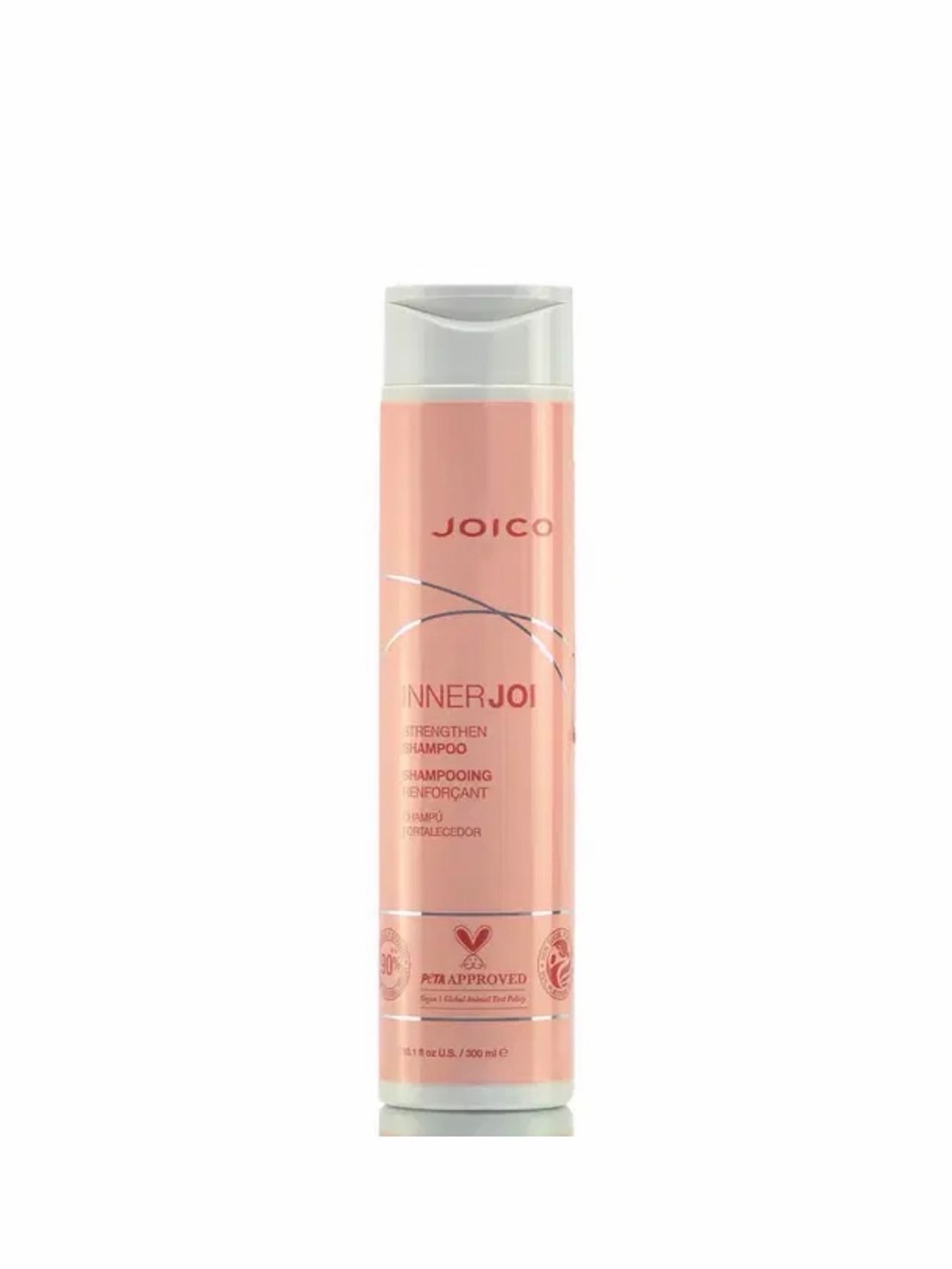 Joico Inner Joi Strengthen Shampoo - Coral Pink Bottle